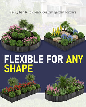 SOCONT corrugated design adds modern appeal to garden spaces.