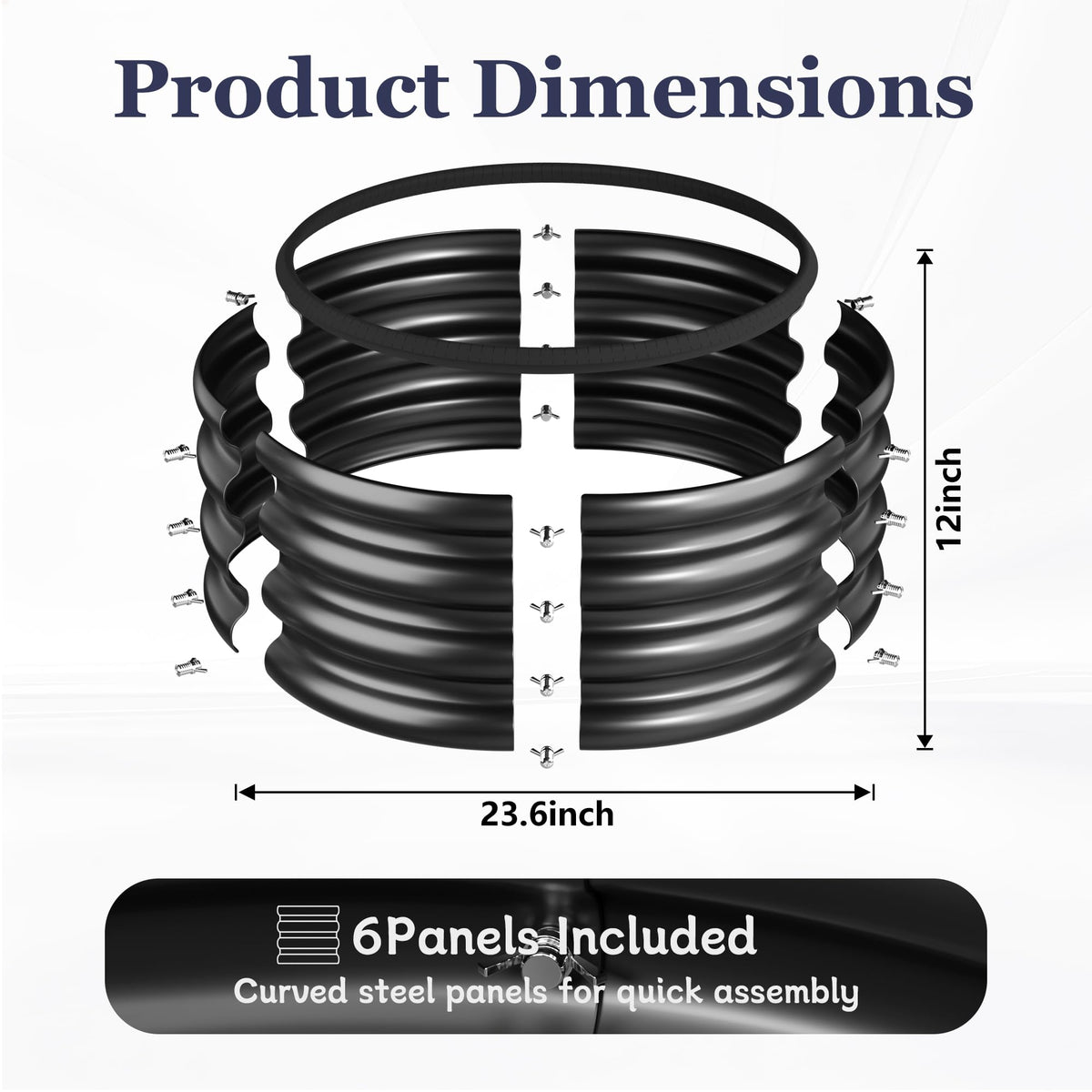 SOCONT safety edge trim, smooth edge for safe handling.