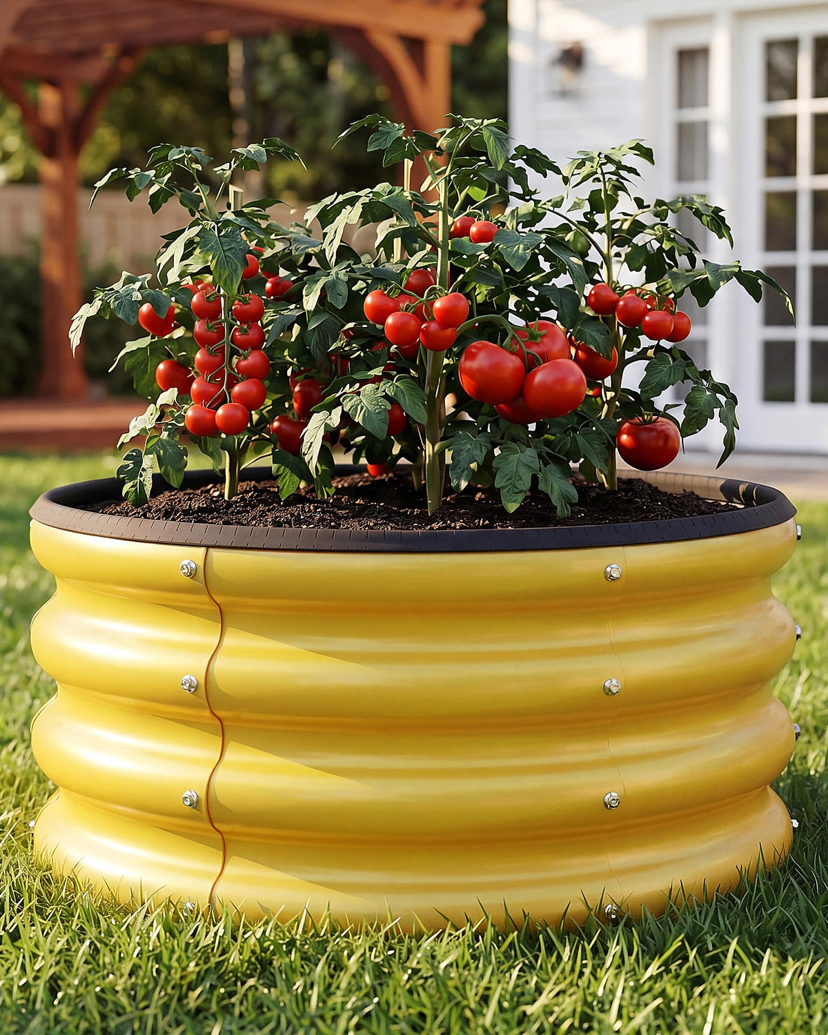 SOCONT vegetables herbs flowers ready bed showcasing versatile planting