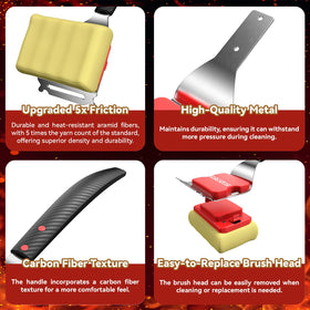 Soditer all-grills compatibility for charcoal, gas, ceramic, and more