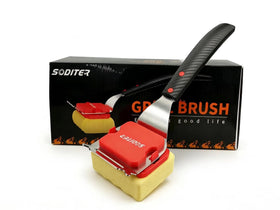 Soditer grill brush steam head removes grease safely without bristles