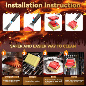 Soditer steam cleaning technology penetrates grease for easier cleanup