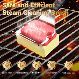 Soditer two brush heads replaceable design for versatile maintenance