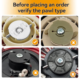 SOFO GX390 integrated coil spring and pawl assembly ready for regular use.
