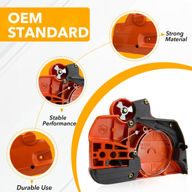 SOFO left side panel with safety features for Husqvarna 435 and 435e