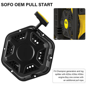 SOFO pull-start assembly for Champion 440cc engine delivers smooth, durable pull.