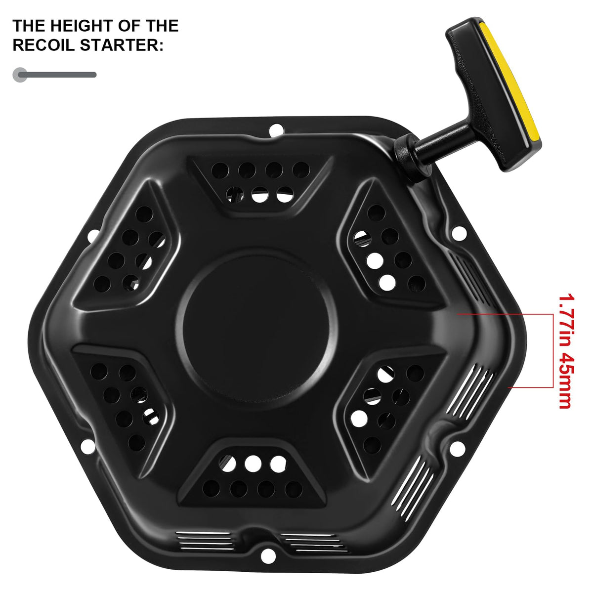 SOFO pull-start assembly with durable metal shell for long-lasting use.