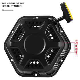 SOFO pull-start assembly with durable metal shell for long-lasting use.