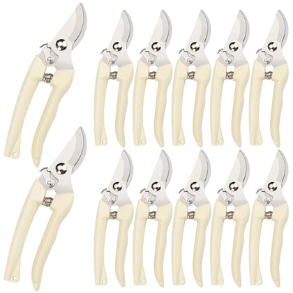 SoftSense garden scissors with curve grip eases comfortable pruning and trimming.