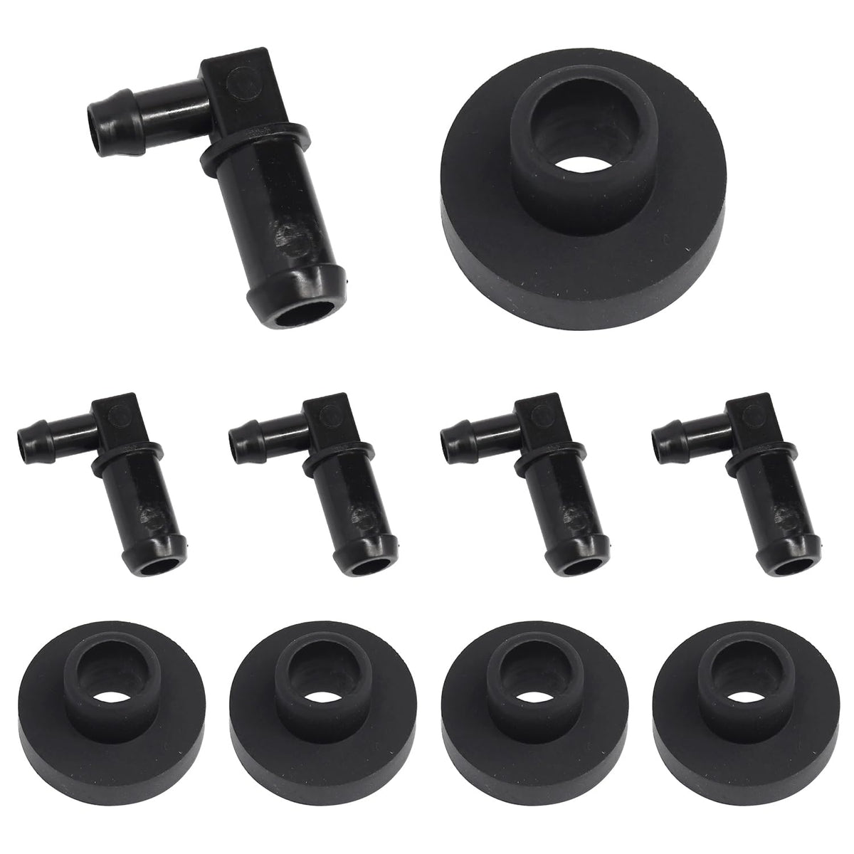 Sogoparts fuel tank stem kit close-up showing secure connection and leak prevention.