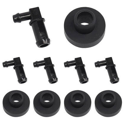 Sogoparts fuel tank stem kit close-up showing secure connection and leak prevention.