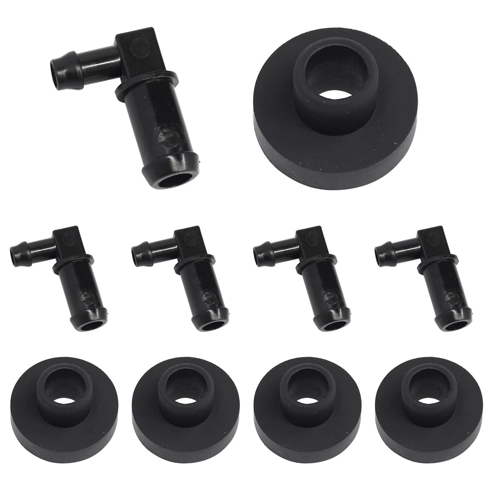 Sogoparts fuel tank stem kit close-up showing secure connection and leak prevention.