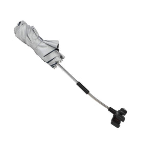 SoHo Urban Artist UV Sunscreen Umbrella reflective canopy provides sun protection for outdoor work.