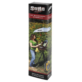 SoHo Urban Artist UV Sunscreen Umbrella portable design suitable for plein air painting.