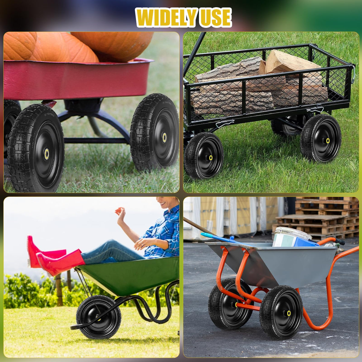 Soiiw GOR-cart compatible wheel set enables easy upgrade