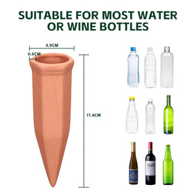 Soilagua spike and lid side view featuring compact design