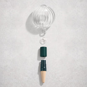 Soilagua terracotta adapter attached for controlled water release