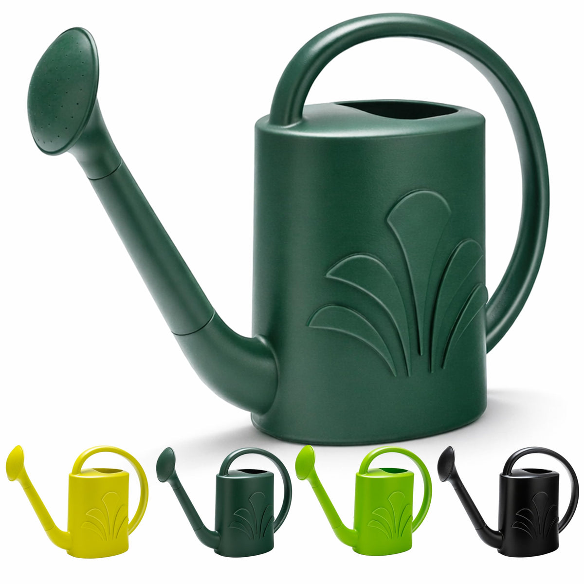 Soiwapot 1-gallon watering can for outdoor use with ample capacity.