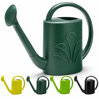 Soiwapot 1-gallon watering can for outdoor use with ample capacity.