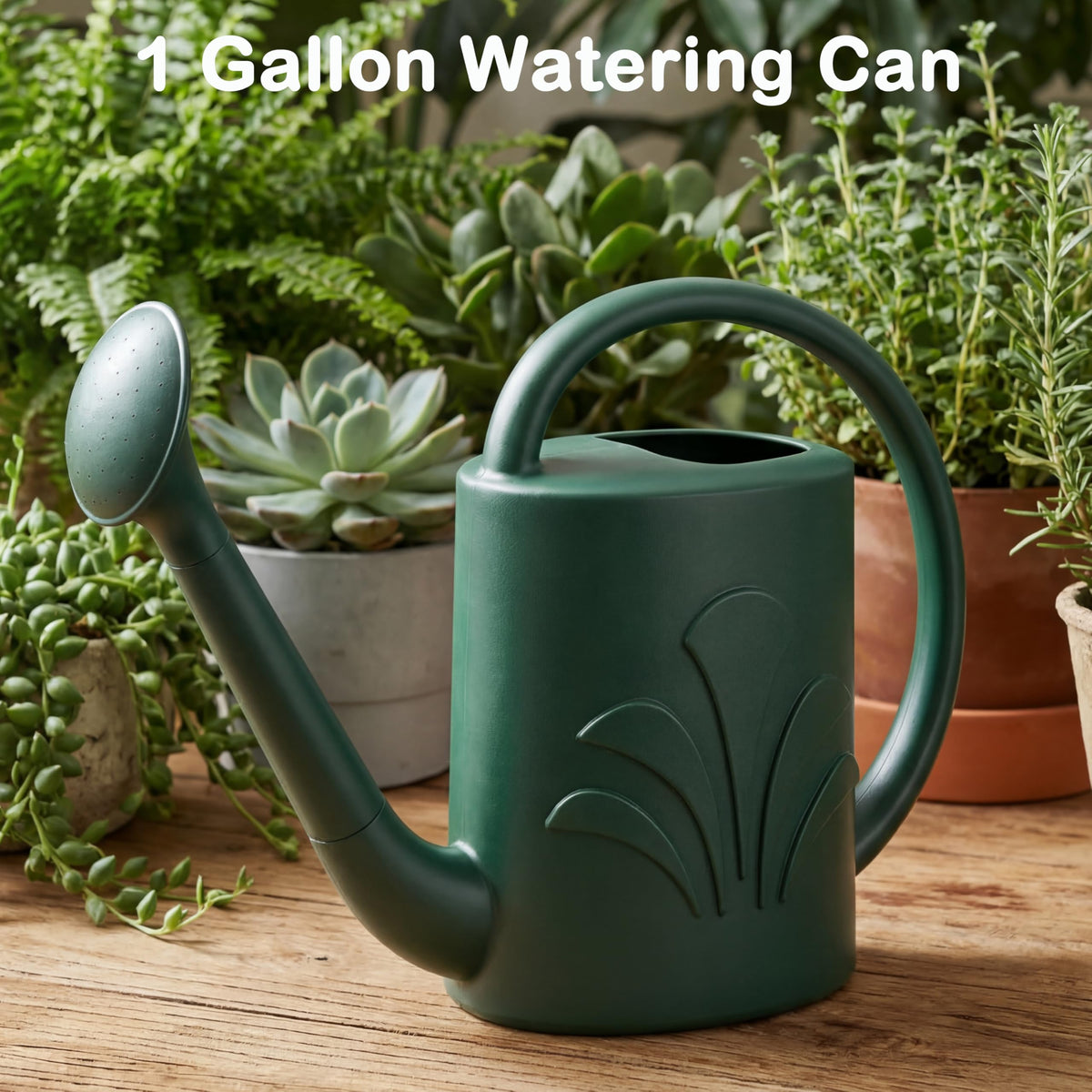 Soiwapot detachable sprinkler head enables versatile watering options.
