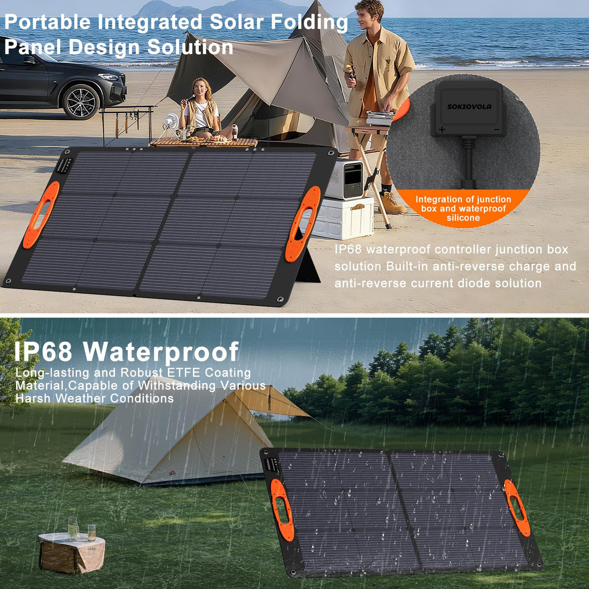 SOKIOVOLA N-Type 16BB cells highlighting high-efficiency technology.