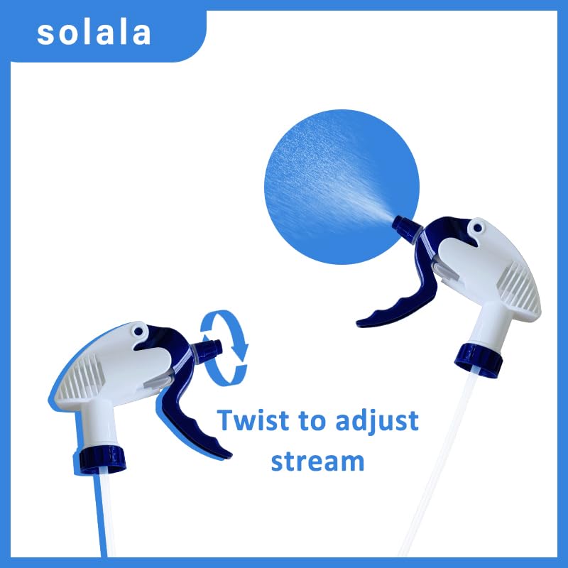 Solala nozzle for 16oz bottle with adjustable flow for versatile use.