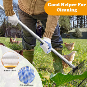 Solaradgy four-section adjustable handle extends from 14 to 54 inches