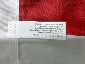 Bright, fade-resistant colors improve visibility from a distance.