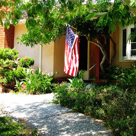 SolarStar polyester flag with waterproof coating endures varied outdoor weather.