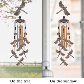 Solawindchime bronze dragonfly indoor decor brings outdoor whimsy inside rooms.