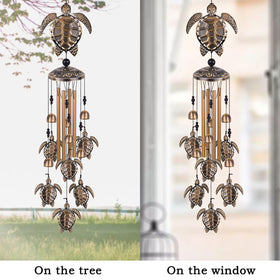 Solawindchime bronze sea turtle wind chime is a thoughtful gift choice.
