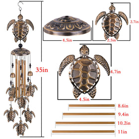 Solawindchime wind chime for indoor use adds coastal warmth to any room.