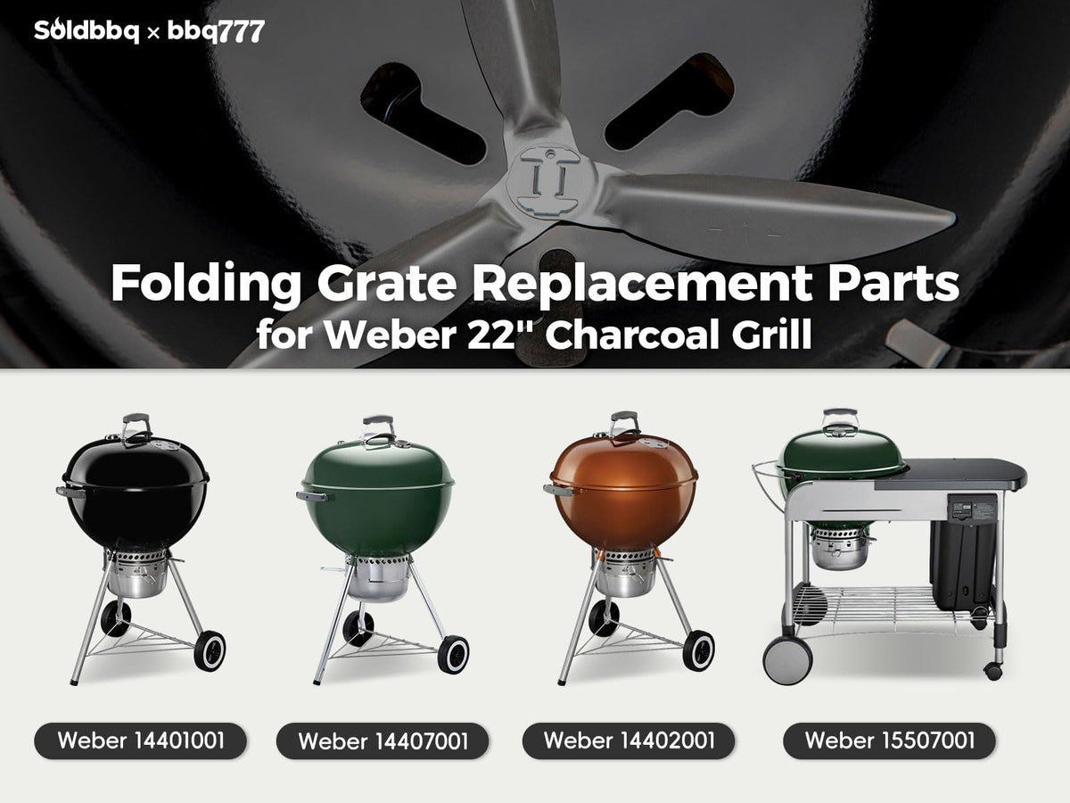 SoldBBQ stainless steel grate close-up highlighting rust resistance and smooth cleaning.