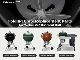 SoldBBQ stainless steel grate close-up highlighting rust resistance and smooth cleaning.