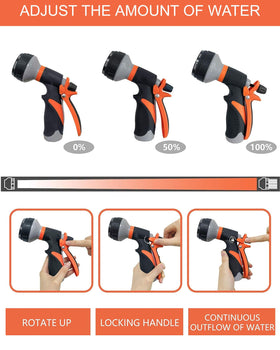Solifo nozzle-8-patterns dial enabling quick pattern changes for varied tasks