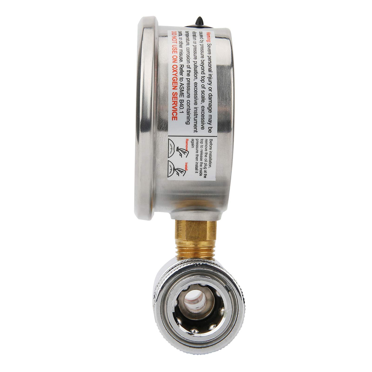 Solimeta glycerin-filled design dampens vibration.