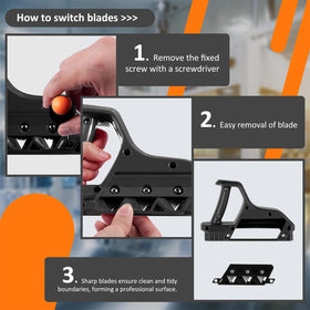 Solis Convene comfort-grip design reduces hand fatigue on tedious drywall tasks.