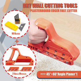 Solis Convene plasterboard edge bevel tool for quick chamfering at corners.