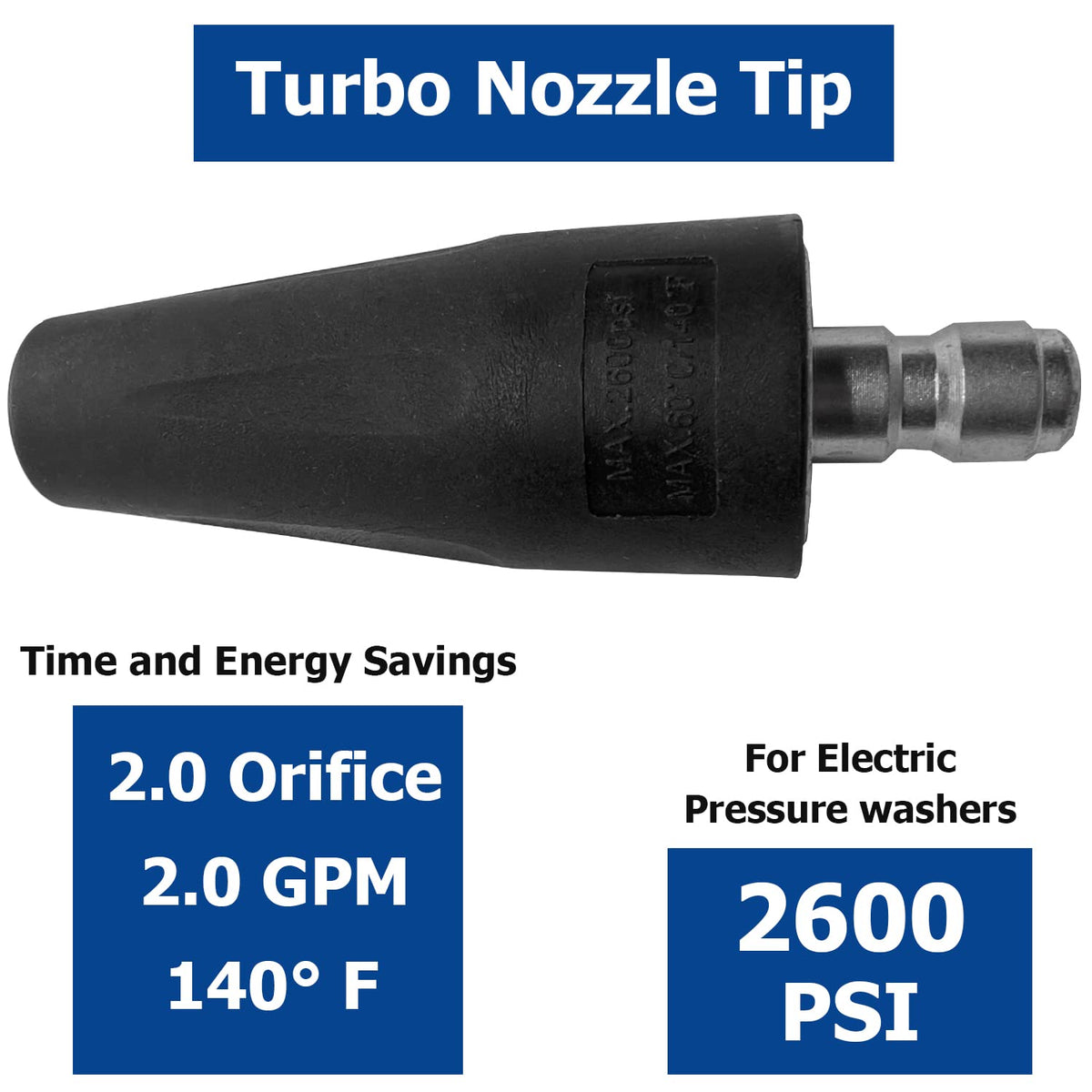Solivede 0-degree tip for focused stain removal