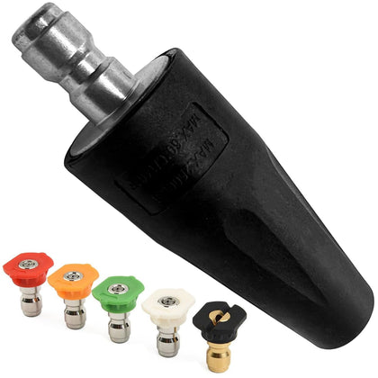 Solivede turbo nozzle for powerful deck cleaning