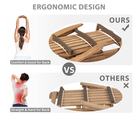 SoliWood one-step folding mechanism for easy storage