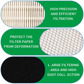 SOLLON Husqvarna air filter compatible with 170BF models for clean intake.