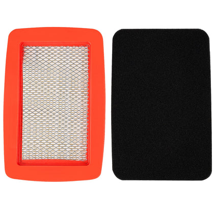 SOLLON air filter for RedMax EBZ8500 – front view highlighting filtration quality.