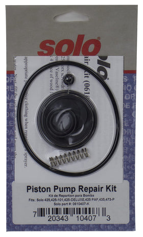 SOLO 0610407-K repair kit in use enabling quick field repairs