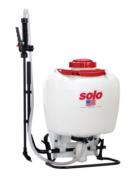SOLO 425-Deluxe backpack sprayer with a large fill opening for quick refills.