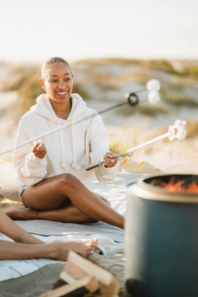 Solo Stove Bonfire setup outdoors for versatile, portable warmth