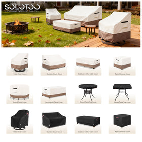 SoloToo heavy-duty oxford fabric close-up demonstrates rugged weather protection.