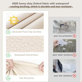 SoloToo cover includes storage bag for tidy off‑season storage