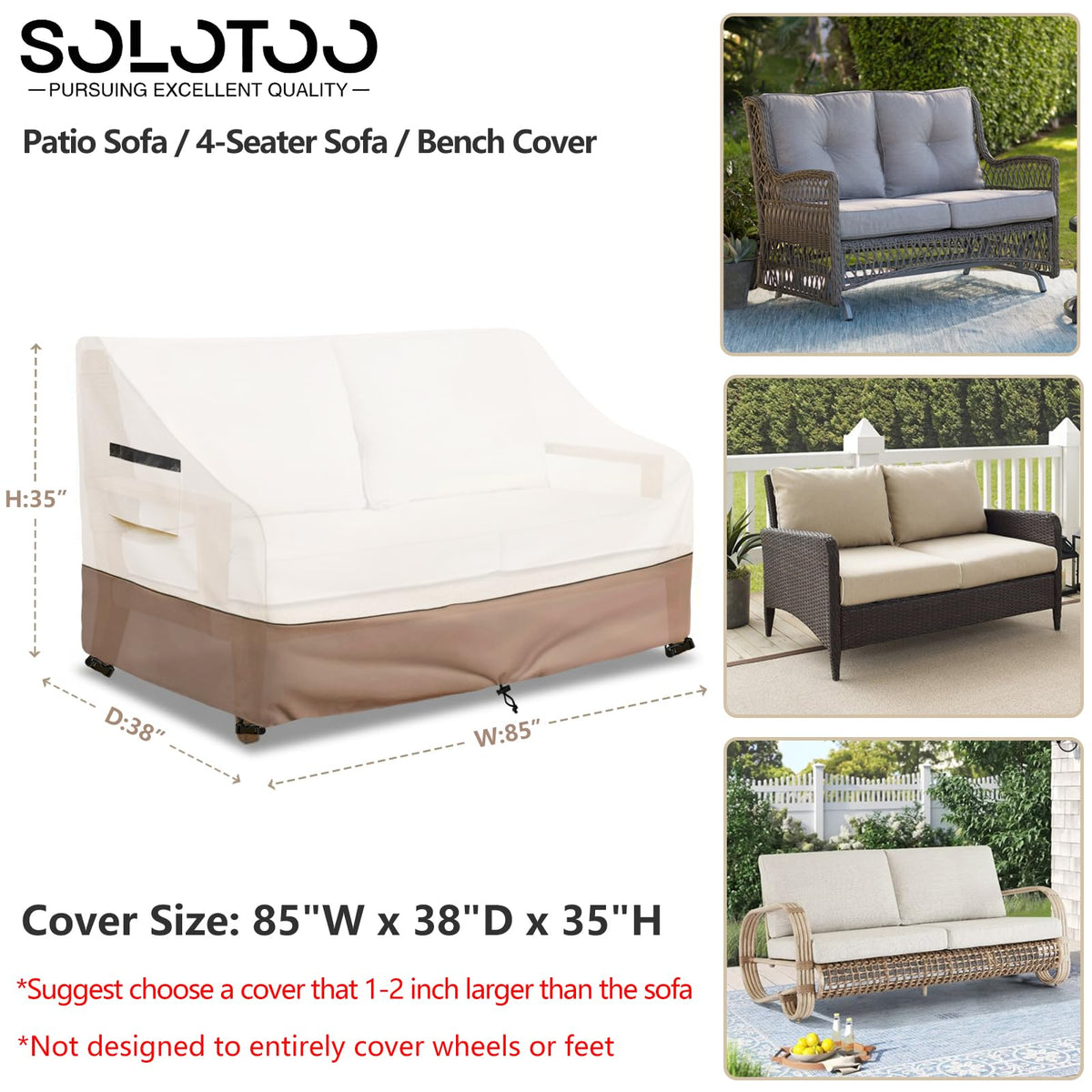 SoloToo waterproof fabric closeup highlighting robust coating against rain