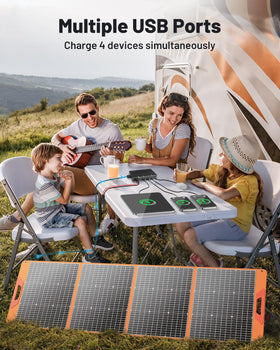 SOLUPUP 200W MC4 adapters and cables enable versatile power station compatibility